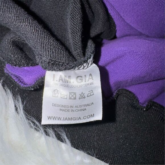 I.AM.GIA Rare Alcyone Cropped Hoodie Size S Graphic Street Style Streetwear - Picture 10 of 11